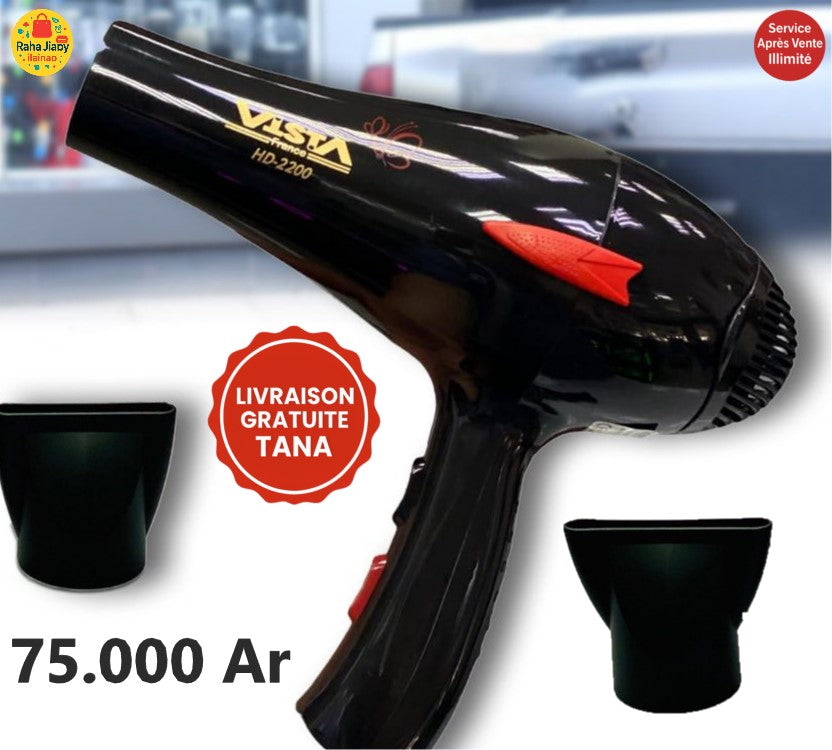 Sèche-Cheveux VISTA HD-2200 – Puissance et style au quotidien