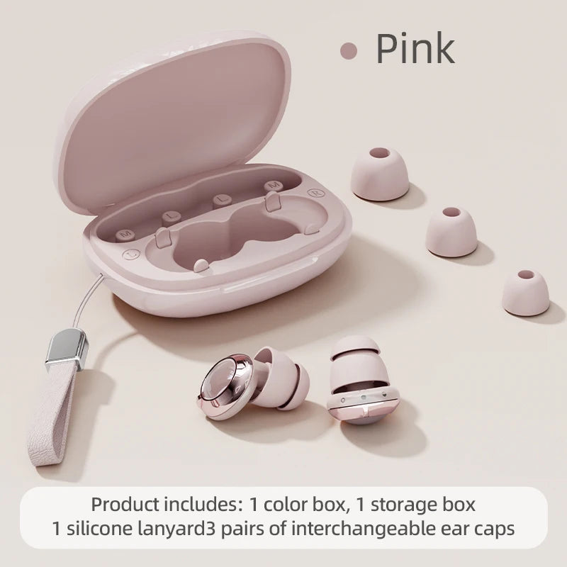 Bouchons d’oreilles en silicone doux, réglables sur 3 niveaux. Conçus pour le sommeil profond, le travail concentré, le sport fluide et la nage silencieuse