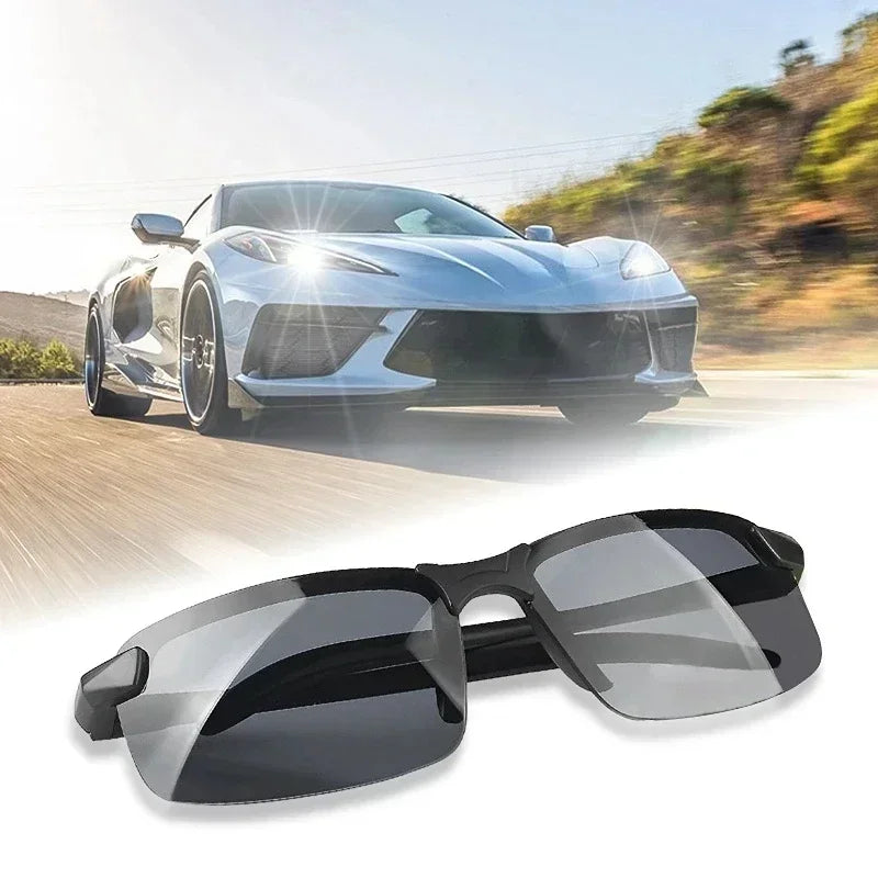 Lunettes de vision nocturne — Anti-éblouissement, confort léger, style ZEN. Pour conduire, marcher ou méditer dans la douceur du soir.