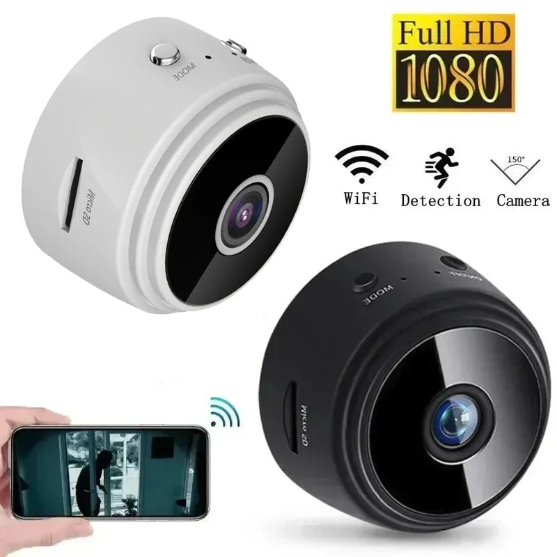 Caméra Miniature WiFi ZEN MOOD™ — Surveillance Discrète & Protection Nocturne