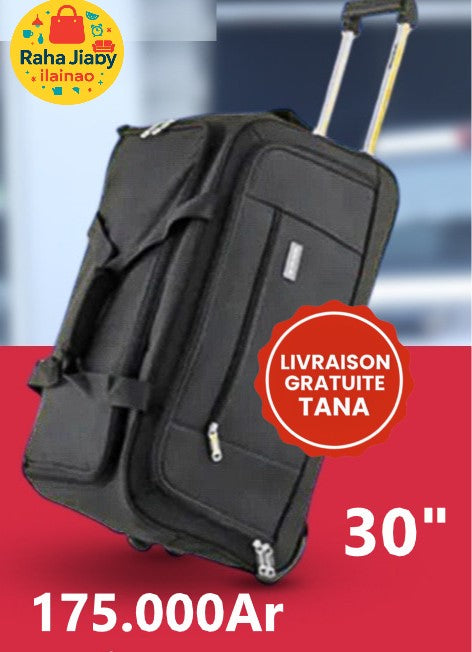 Valise de Voyage 30" – Élégante, Spacieuse, et Prête à Partir ✈️