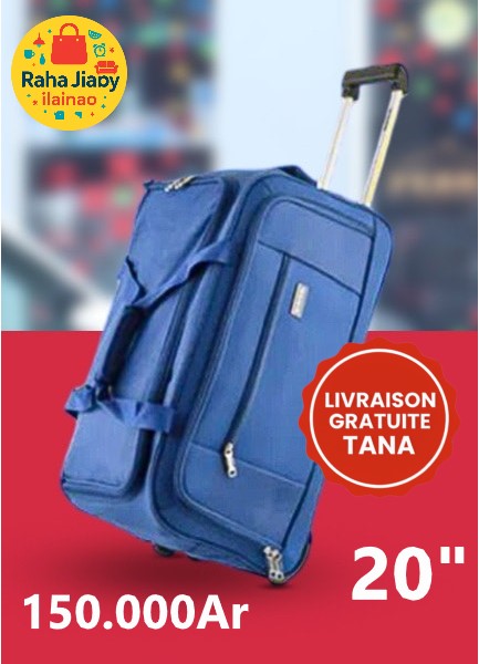 Valise Compacte 20" – Prête pour vos petites escapades 🌍